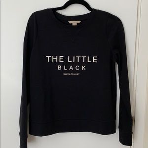 Banana Republic The Little Black Sweatshirt